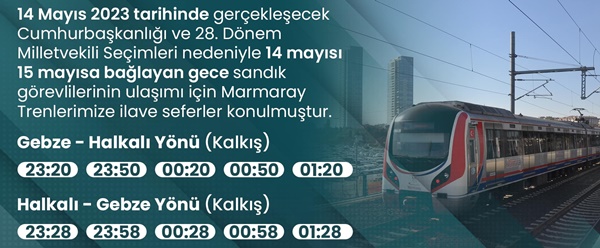 Marmaray Seçim