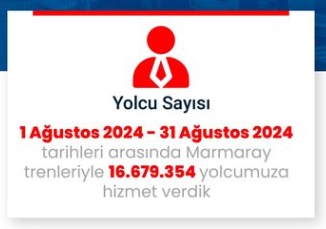 Marmaray yolcu sayısı