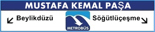 Mustafa Kemal Paşa Metrobüs