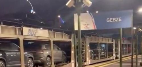 Marmaray Hattında sıfır otomobil