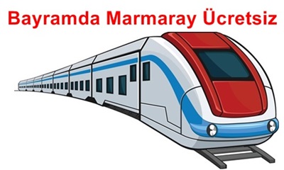 Bayramda Marmaray Ücretsiz