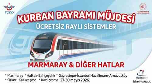 Kurban Bayramı Marmaray